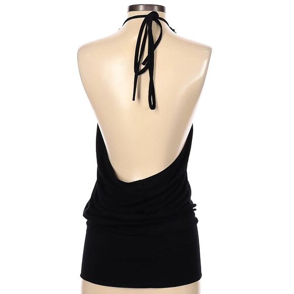 Robert Rodriguez Beaded Embellished Black Halter Top Women's Size Small - Picture 10 of 10